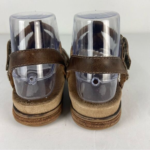 Aetrex Women’s Gladiator Sandals Comfort Brown Leather Embellished Size 36/ 6 - Picture 3 of 16